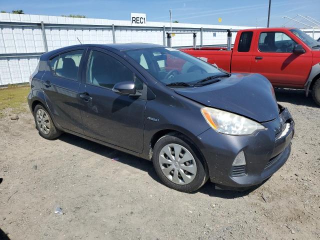 JTDKDTB38D1557146 - 2013 TOYOTA PRIUS C SILVER photo 4