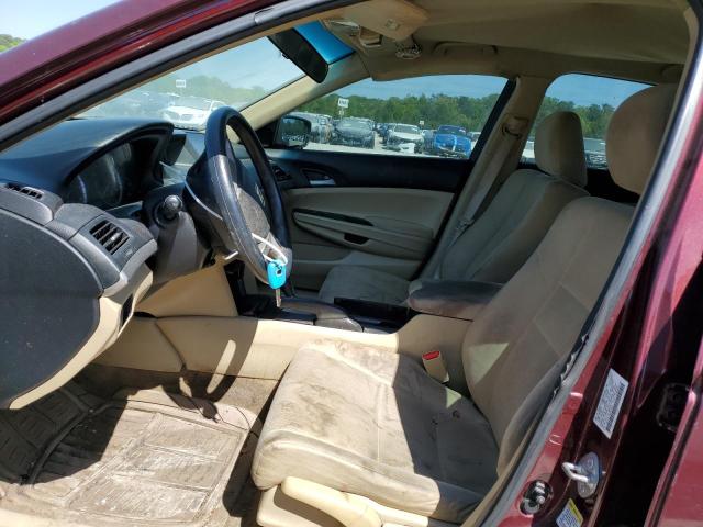 1HGCP2F36BA044878 - 2011 HONDA ACCORD LX BURGUNDY photo 7