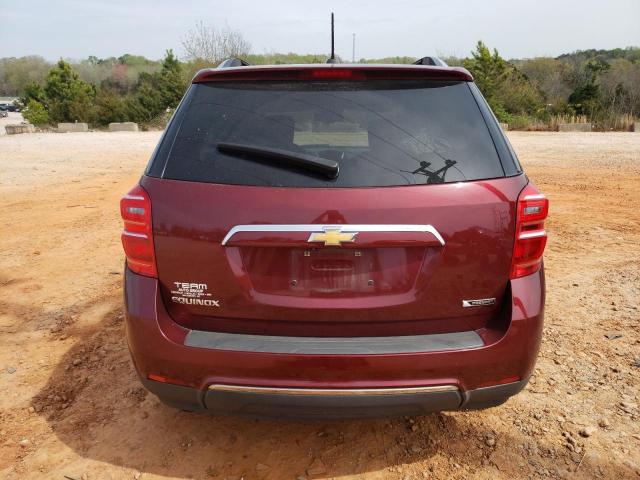 2GNALDEK7H1615004 - 2017 CHEVROLET EQUINOX PREMIER BURGUNDY photo 6