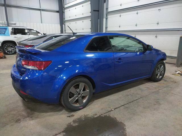 KNAFU6A24C5598762 - 2012 KIA FORTE EX BLUE photo 3