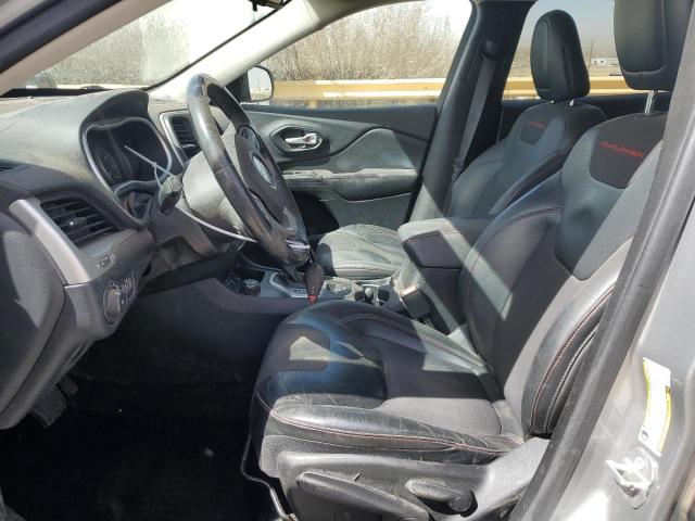 1C4PJMBS3FW787033 - 2015 JEEP CHEROKEE TRAILHAWK SILVER photo 7