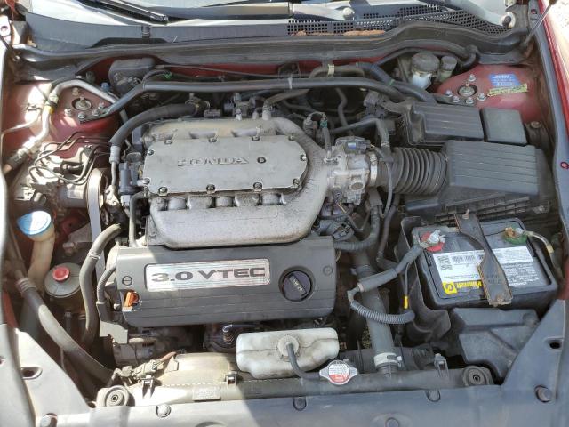 1HGCM81653A031960 - 2003 HONDA ACCORD EX RED photo 11