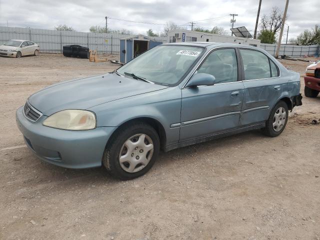 1HGEJ8640XL024224 - 1999 HONDA CIVIC EX BLUE photo 1