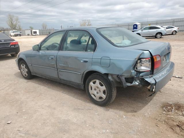 1HGEJ8640XL024224 - 1999 HONDA CIVIC EX BLUE photo 2