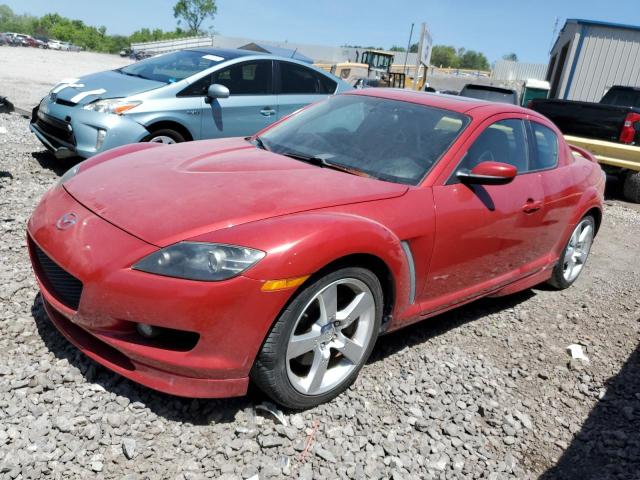 JM1FE173440110668 - 2004 MAZDA RX8 RED photo 1