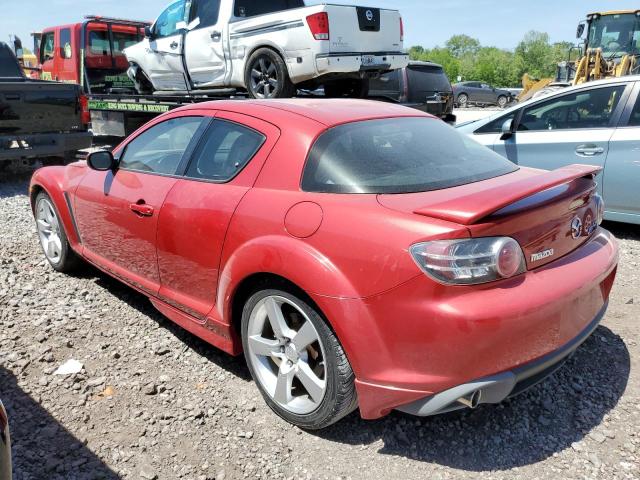 JM1FE173440110668 - 2004 MAZDA RX8 RED photo 2