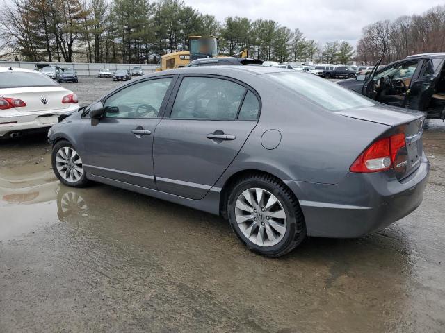 2HGFA1F96BH525633 - 2011 HONDA CIVIC EXL GRAY photo 2