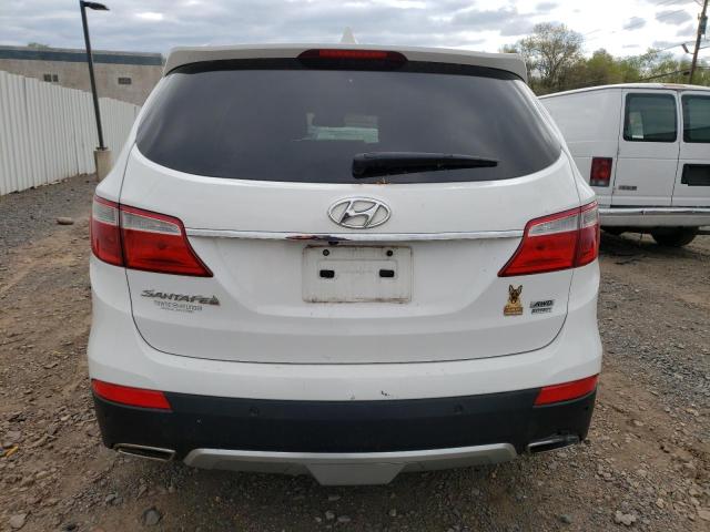 KM8SRDHF1EU081388 - 2014 HYUNDAI SANTA FE GLS WHITE photo 6