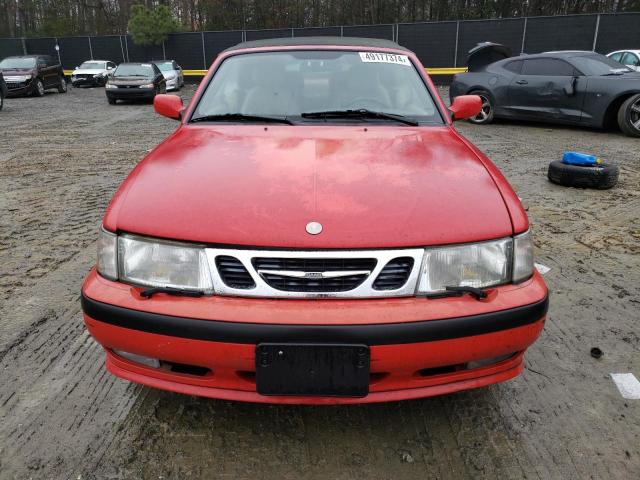 YS3DF78K927008244 - 2002 SAAB 9-3 SE RED photo 5