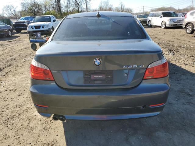 WBANV93508CZ64513 - 2008 BMW 535 XI GRAY photo 6