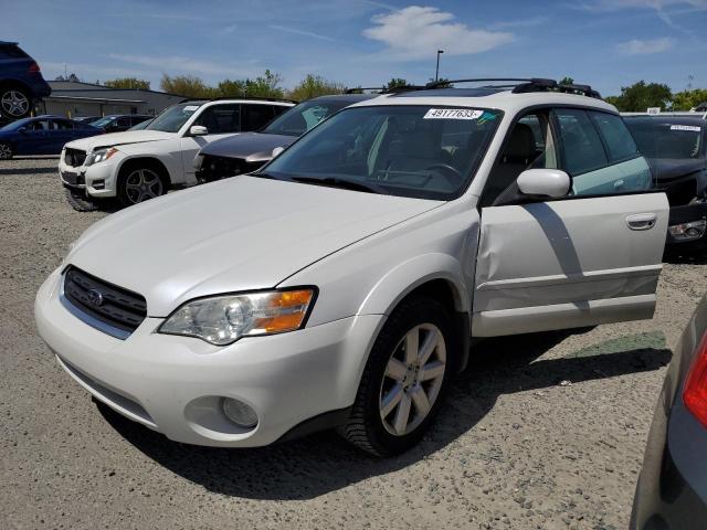 4S4BP62C877306990 - 2007 SUBARU OUTBACK OUTBACK 2.5I LIMITED WHITE photo 1