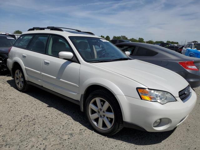 4S4BP62C877306990 - 2007 SUBARU OUTBACK OUTBACK 2.5I LIMITED WHITE photo 4