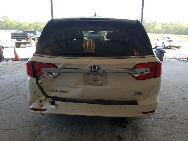 5FNRL6H91KB075931 - 2019 HONDA ODYSSEY ELITE Weiß Foto 6