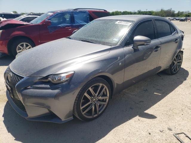 JTHBE1D27G5027154 - 2016 LEXUS IS 350 GRAY photo 1