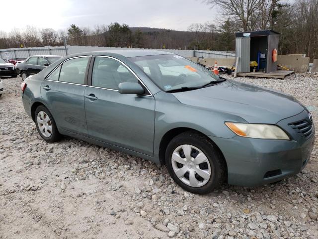 4T1BE46K47U565621 - 2007 TOYOTA CAMRY CE GREEN photo 4