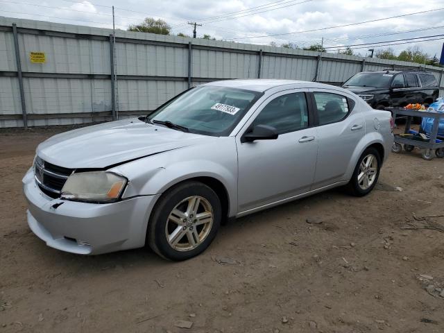 1B3LC56R18N302209 - 2008 DODGE AVENGER SXT SILVER photo 1