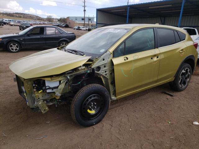 JF2GTHNC0PH211221 - 2023 SUBARU CROSSTREK LIMITED YELLOW photo 1