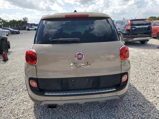 ZFBCFADH1EZ009443 - 2014 FIAT 500L TREKKING TAN photo 6