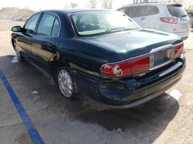 1G4HR54K22U230177 - 2002 BUICK LESABRE LIMITED GREEN photo 2