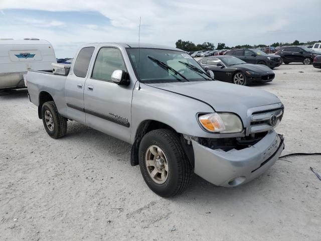 5TBRT34195S463335 - 2005 TOYOTA TUNDRA ACCESS CAB SR5 SILVER photo 4