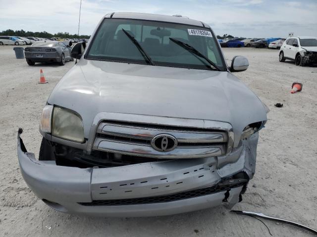 5TBRT34195S463335 - 2005 TOYOTA TUNDRA ACCESS CAB SR5 SILVER photo 5