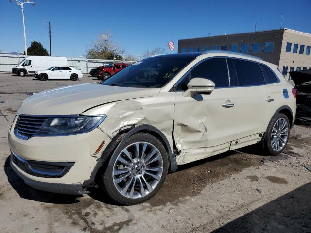 2LMTJ8LRXGBL59593 - 2016 LINCOLN MKX RESERVE 奶油色 照片 1