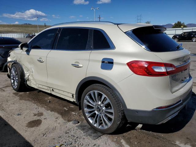 2LMTJ8LRXGBL59593 - 2016 LINCOLN MKX RESERVE 奶油色 照片 2