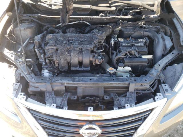 3N1AB7AP3FY280713 - 2015 NISSAN SENTRA S BLACK photo 11