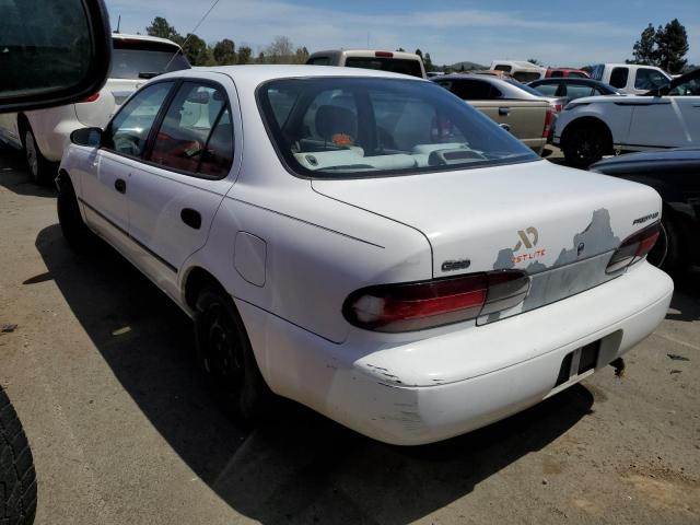 1Y1SK5268VZ437065 - 1997 GEO PRIZM BASE WHITE photo 2