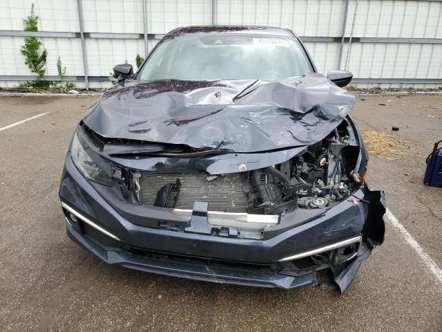 19XFC1F39KE020363 - 2019 HONDA CIVIC EX BLUE photo 5