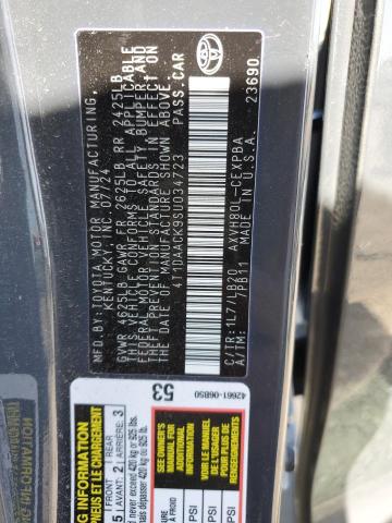 4T1DAACK9SU034723 - 2025 TOYOTA CAMRY XSE BLACK photo 13