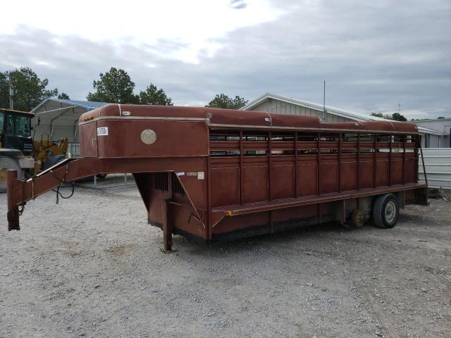 1C9SS2020NM202105 - 1991 TRAIL KING TRAILER BURGUNDY photo 2