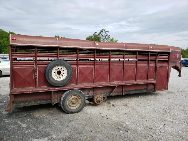 1C9SS2020NM202105 - 1991 TRAIL KING TRAILER BURGUNDY photo 4