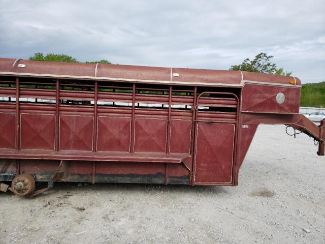 1C9SS2020NM202105 - 1991 TRAIL KING TRAILER BURGUNDY photo 5