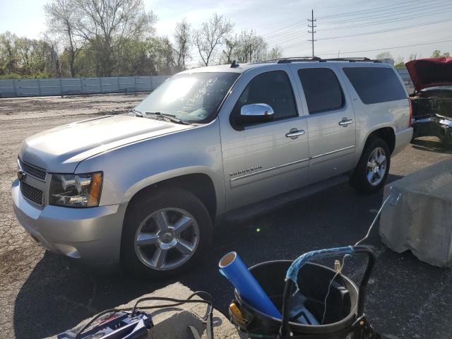 1GNSKKE79DR179152 - 2013 CHEVROLET SUBURBAN K1500 LTZ SILVER photo 1