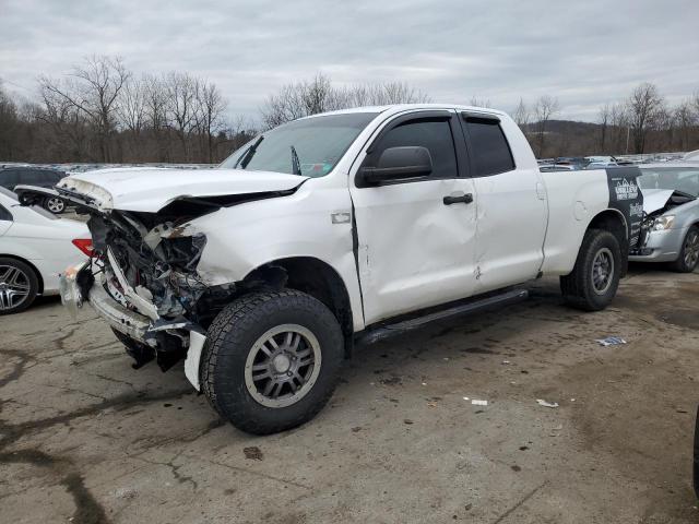 5TFUY5F14CX222205 - 2012 TOYOTA TUNDRA DOUBLE CAB SR5 WHITE photo 1