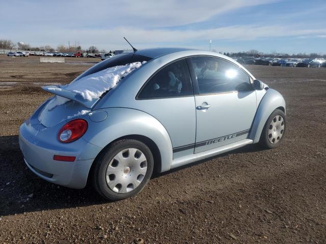 3VWPG3AG8AM007734 - 2010 VOLKSWAGEN NEW BEETLE BLUE photo 3