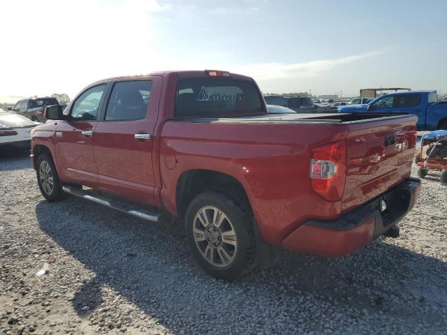 5TFGY5F16EX154330 - 2014 TOYOTA TUNDRA CREWMAX PLATINUM 红色 照片 2
