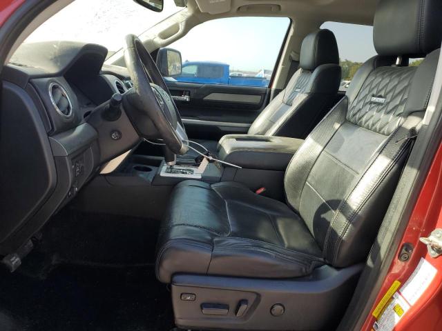 5TFGY5F16EX154330 - 2014 TOYOTA TUNDRA CREWMAX PLATINUM 红色 照片 7