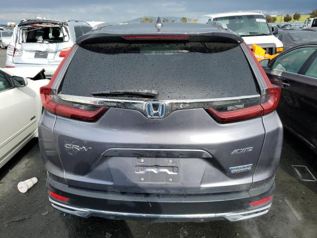 7FART6H90ME009460 - 2021 HONDA CR-V TOURING GRAY photo 6