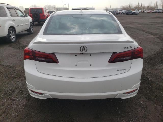 19UUB3F51HA800166 - 2017 ACURA TLX TECH WHITE photo 6