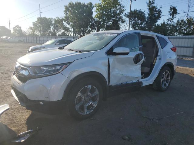 7FARW1H57KE006821 - 2019 HONDA CR-V EX WHITE photo 1