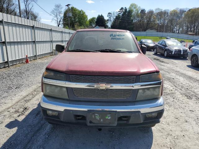 1GCDT136468160150 - 2006 CHEVROLET COLORADO BURGUNDY photo 5