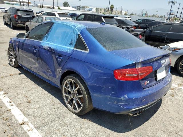 WAUBGAFL6EA030002 - 2014 AUDI S4 PREMIUM PLUS BLUE photo 2