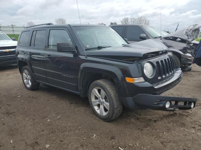 1C4NJRFB4CD696388 - 2012 JEEP PATRIOT LATITUDE BLACK photo 4