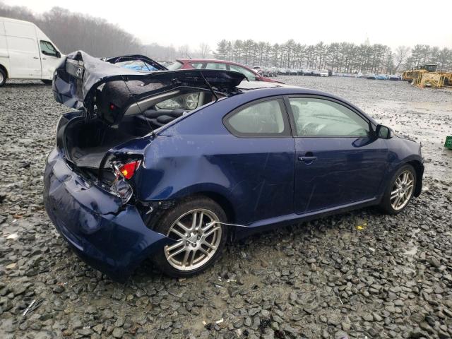 JTKDE167080240103 - 2008 TOYOTA SCION TC BLUE photo 3