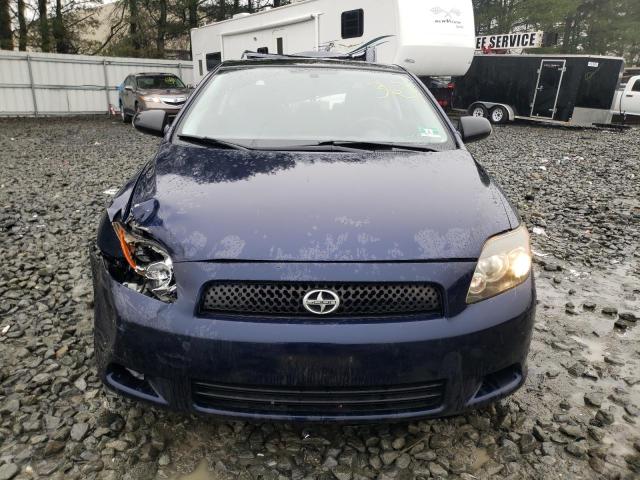 JTKDE167080240103 - 2008 TOYOTA SCION TC BLUE photo 5