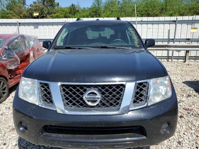 5N1AR1NBXBC628011 - 2011 NISSAN PATHFINDER S BLACK photo 5
