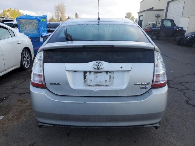 JTDKB20U777681793 - 2007 TOYOTA PRIUS SILVER photo 6