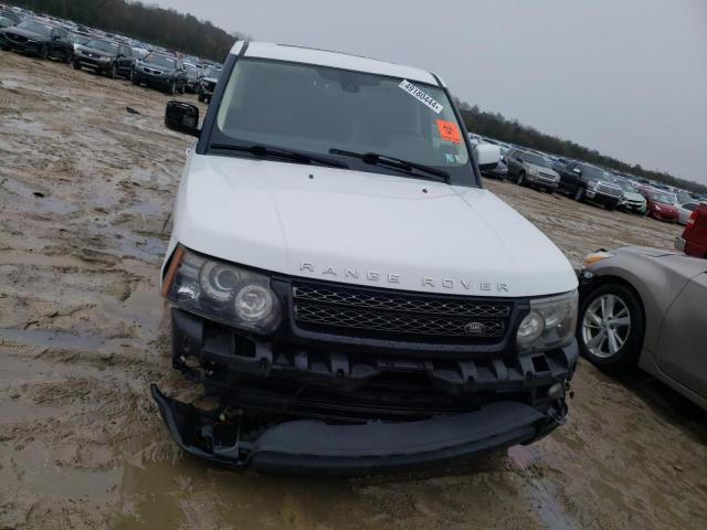 SALSF2D46CA736304 - 2012 LAND ROVER RANGE ROVE HSE WHITE photo 5